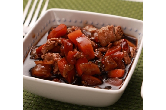 Frango Oriental [200g] + Arroz com Cebolinha [150g]